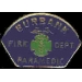 BURBANK CA FIRE DEPARTMENT PIN MINI PATCH PARAMEDIC PIN